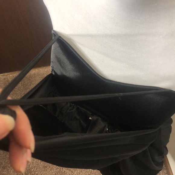 Taboo black jeweled mini halter dress size medium/small - Picture 8 of 16